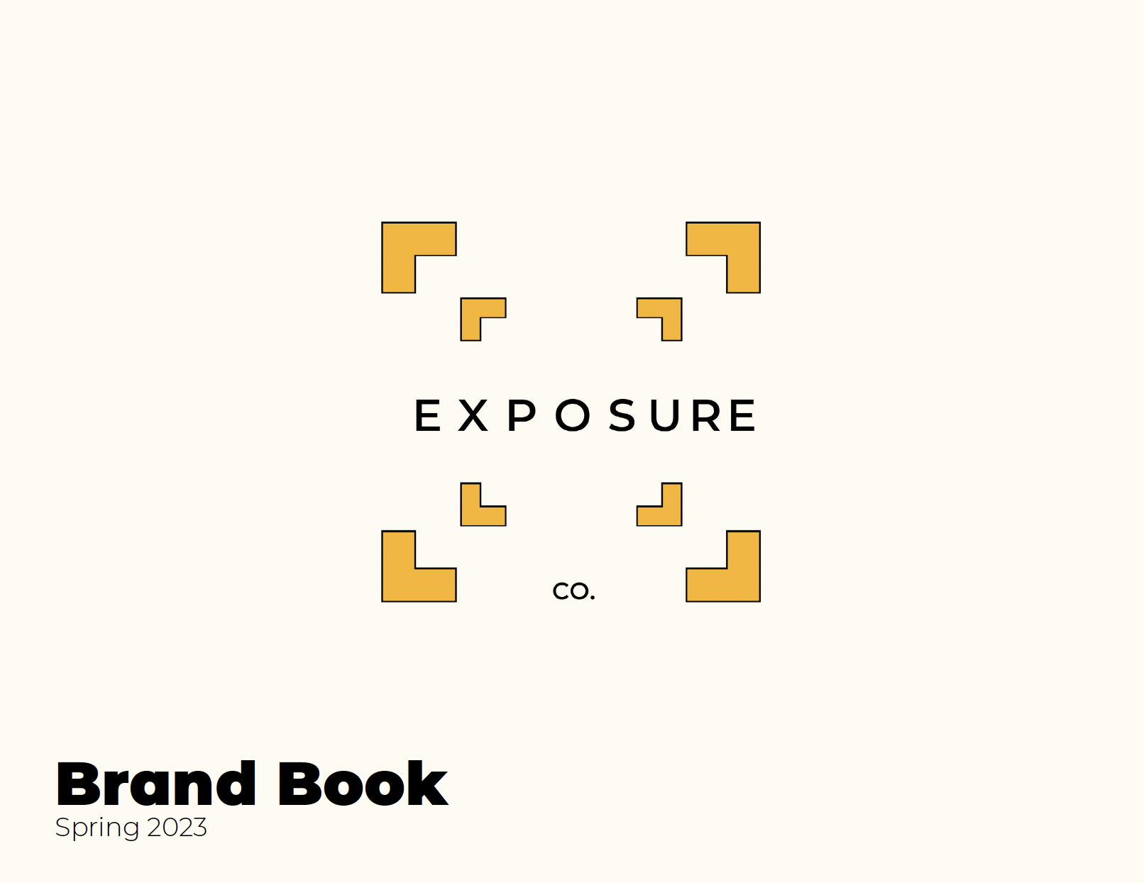 Exposure Co. Brand Book
